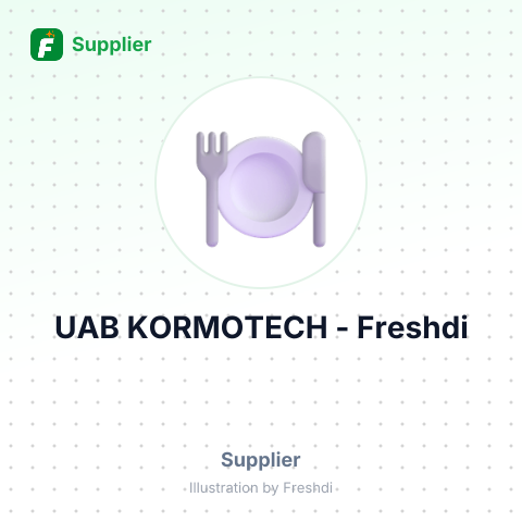 UAB KORMOTECH – summary card, no photo uploaded yet