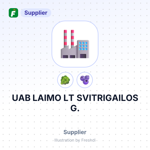 UAB LAIMO LT SVITRIGAILOS G. – summary card, no photo uploaded yet