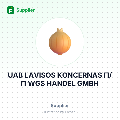 UAB LAVISOS KONCERNAS П/П WGS HANDEL GMBH – summary card, no photo uploaded yet