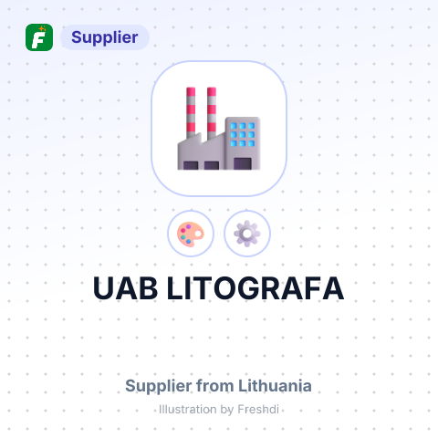 UAB LITOGRAFA – summary card, no photo uploaded yet
