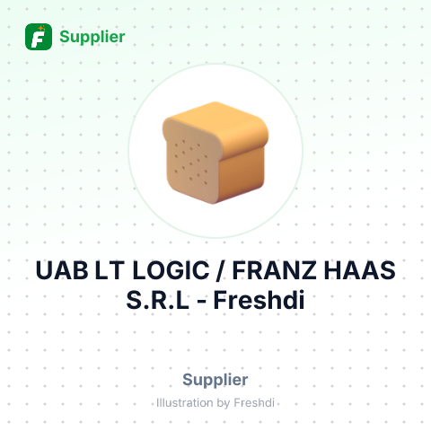 UAB LT LOGIC / FRANZ HAAS S.R.L – summary card, no photo uploaded yet