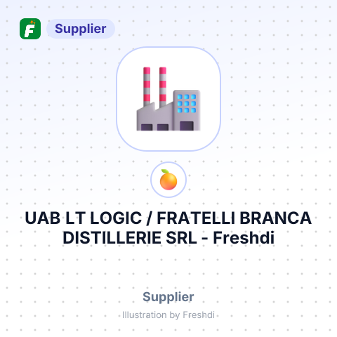 UAB LT LOGIC / FRATELLI BRANCA DISTILLERIE SRL – summary card, no photo uploaded yet