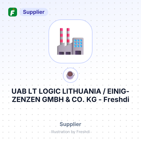 UAB LT LOGIC LITHUANIA / EINIG-ZENZEN GMBH & CO. KG – summary card, no photo uploaded yet