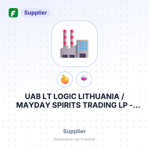 UAB LT LOGIC LITHUANIA / MAYDAY SPIRITS TRADING LP – summary card, no photo uploaded yet