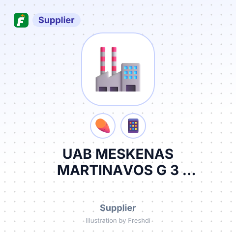 UAB MESKENAS MARTINAVOS G 3 NEVERONYS LT – summary card, no photo uploaded yet