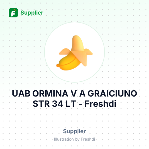 UAB ORMINA V A GRAICIUNO STR 34 LT – summary card, no photo uploaded yet
