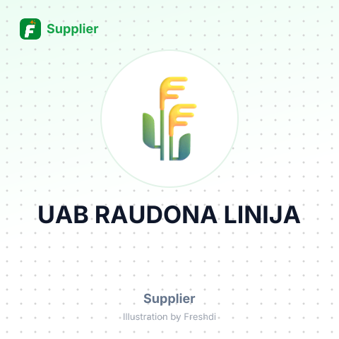 UAB RAUDONA LINIJA – summary card, no photo uploaded yet
