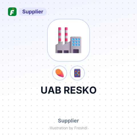 UAB RESKO – summary card, no photo uploaded yet