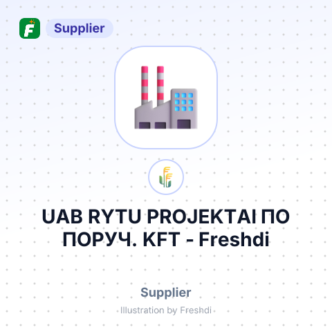 UAB RYTU PROJEKTAI ПО ПОРУЧ. KFT – summary card, no photo uploaded yet