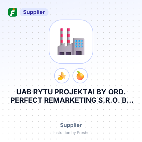 UAB RYTU PROJEKTAI BY ORD. PERFECT REMARKETING S.R.O. BY ORD. WIN-WIN GLOBAL TRADE FZE IN KG – summary card, no photo uploaded yet