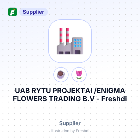 UAB RYTU PROJEKTAI /ENIGMA FLOWERS TRADING B.V – summary card, no photo uploaded yet