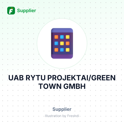 UAB RYTU PROJEKTAI/GREEN TOWN GMBH – summary card, no photo uploaded yet