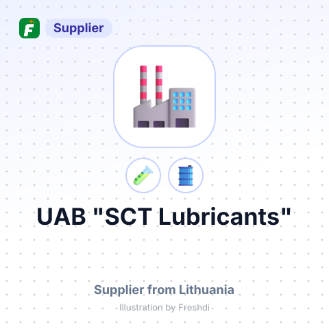 UAB "SCT Lubricants" – summary card, no photo uploaded yet