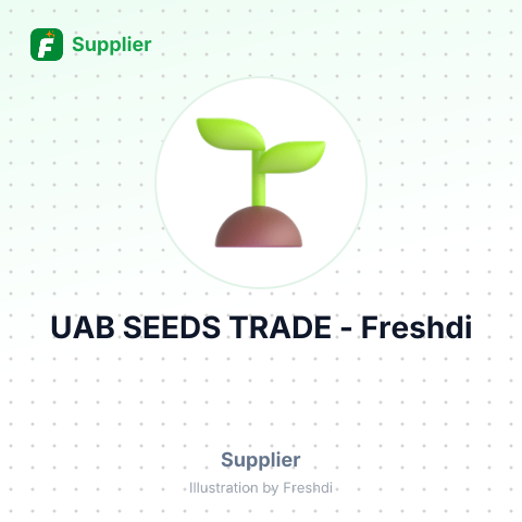 UAB SEEDS TRADE – summary card, no photo uploaded yet