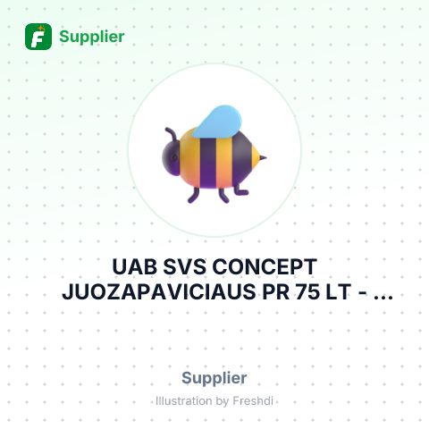 UAB SVS CONCEPT JUOZAPAVICIAUS PR 75 LT – summary card, no photo uploaded yet