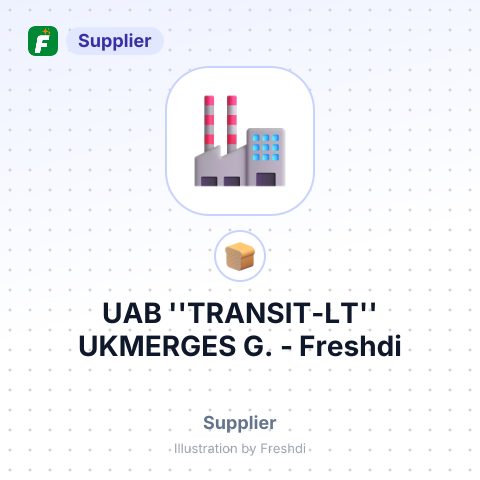 UAB ''TRANSIT-LT'' UKMERGES G. – summary card, no photo uploaded yet