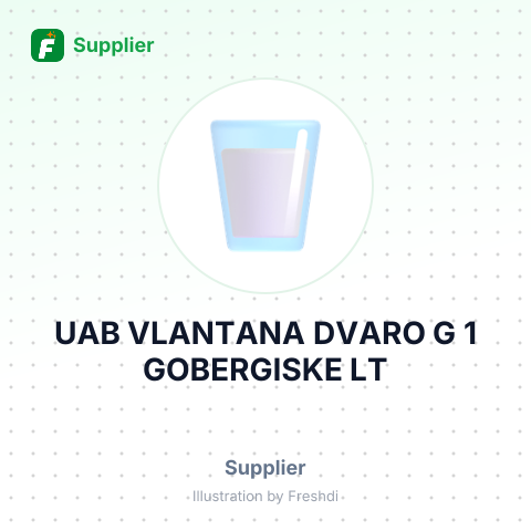 UAB VLANTANA DVARO G 1 GOBERGISKE LT – summary card, no photo uploaded yet