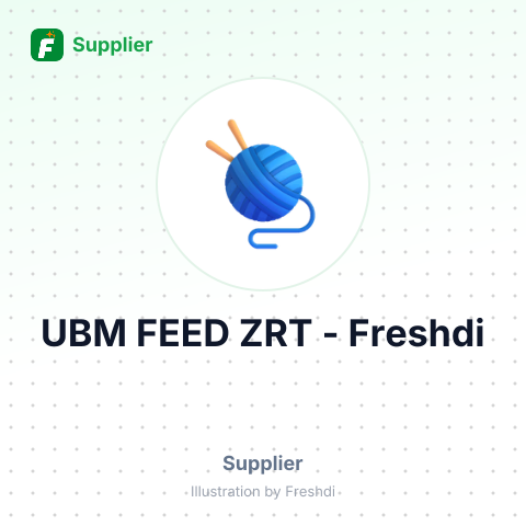 UBM FEED ZRT – summary card, no photo uploaded yet