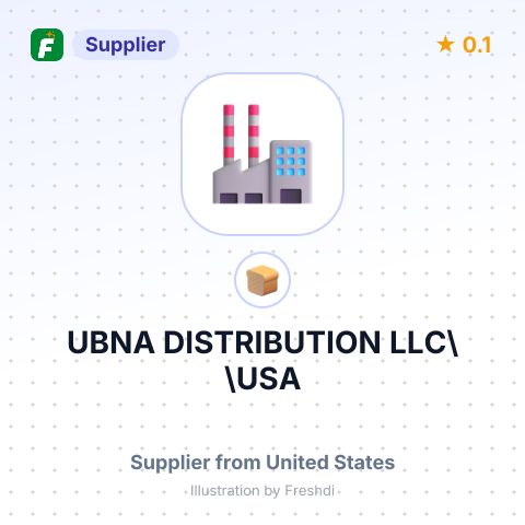 UBNA DISTRIBUTION LLC\\USA – summary card, no photo uploaded yet