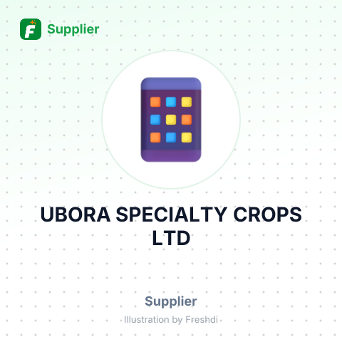 UBORA SPECIALTY CROPS LTD – summary card, no photo uploaded yet