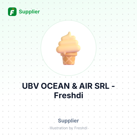 UBV OCEAN & AIR SRL – summary card, no photo uploaded yet