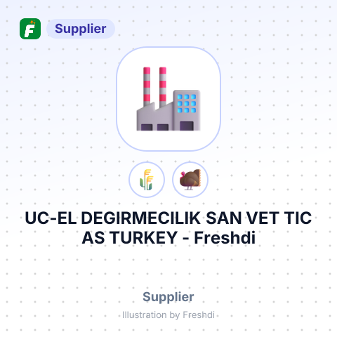 UC-EL DEGIRMECILIK SAN VET TIC AS TURKEY – summary card, no photo uploaded yet