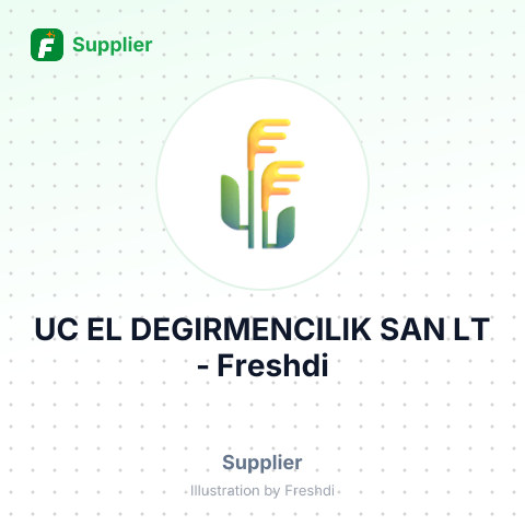 UC EL DEGIRMENCILIK SAN LT – summary card, no photo uploaded yet