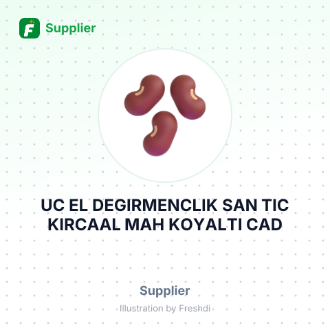 UC EL DEGIRMENCLIK SAN TIC KIRCAAL MAH KOYALTI CAD – summary card, no photo uploaded yet