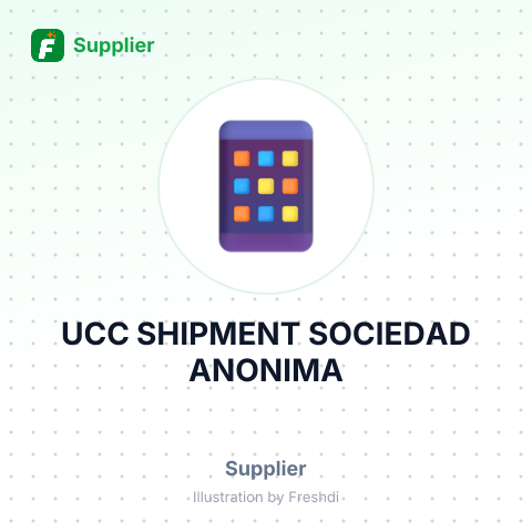UCC SHIPMENT SOCIEDAD ANONIMA – summary card, no photo uploaded yet