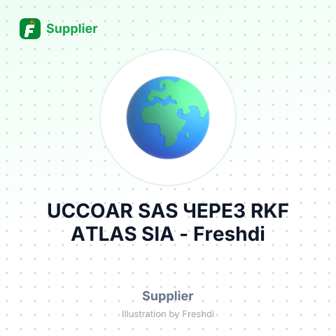 UCCOAR SAS ЧЕРЕЗ RKF ATLAS SIA – summary card, no photo uploaded yet