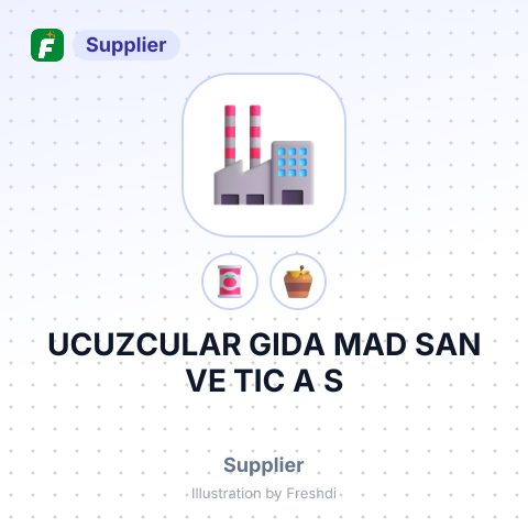 UCUZCULAR GIDA MAD SAN VE TIC A S – summary card, no photo uploaded yet