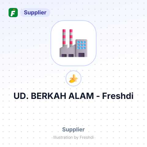 UD. BERKAH ALAM – summary card, no photo uploaded yet