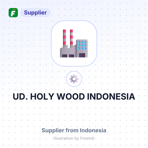 UD. HOLY WOOD INDONESIA – summary card, no photo uploaded yet