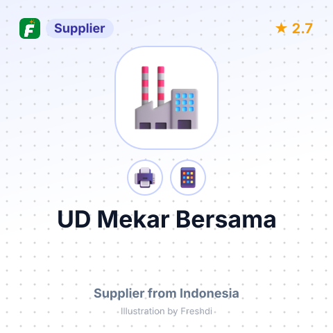 UD Mekar Bersama – summary card, no photo uploaded yet