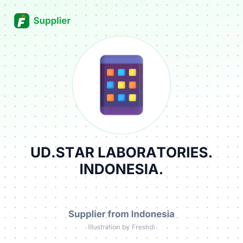 UD.STAR LABORATORIES. INDONESIA. – summary card, no photo uploaded yet
