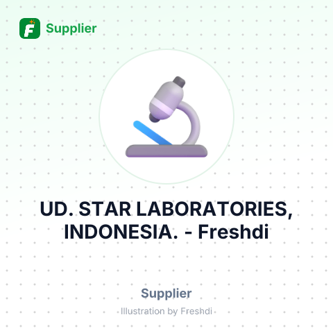 UD. STAR LABORATORIES, INDONESIA. – summary card, no photo uploaded yet