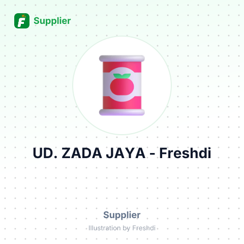 UD. ZADA JAYA – summary card, no photo uploaded yet