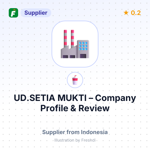 UD.SETIA MUKTI – summary card, no photo uploaded yet