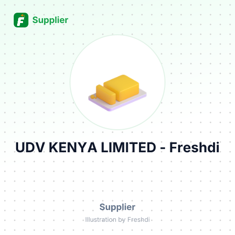 UDV KENYA LIMITED – summary card, no photo uploaded yet