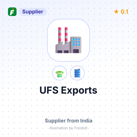 UFS Exports  – summary card, no photo uploaded yet