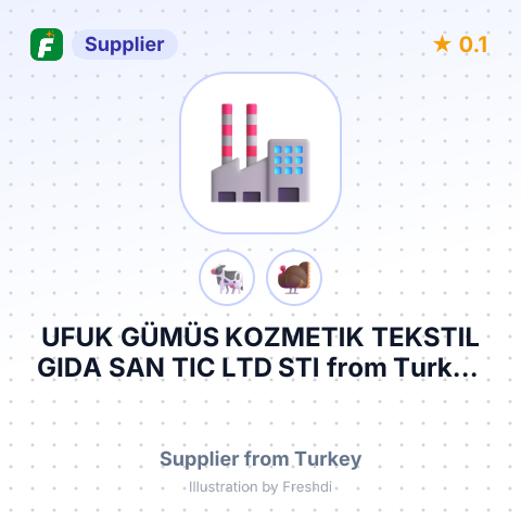 UFUK GÜMÜS KOZMETIK TEKSTIL GIDA SAN TIC LTD STI – summary card, no photo uploaded yet