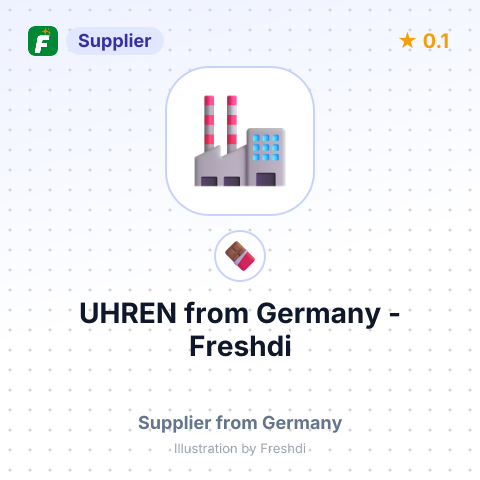 UHREN – summary card, no photo uploaded yet