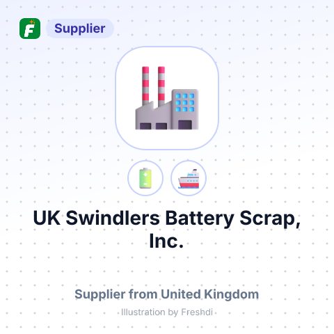 UK Swindlers Battery Scrap, Inc. – summary card, no photo uploaded yet