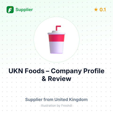 UKN Foods – summary card, no photo uploaded yet