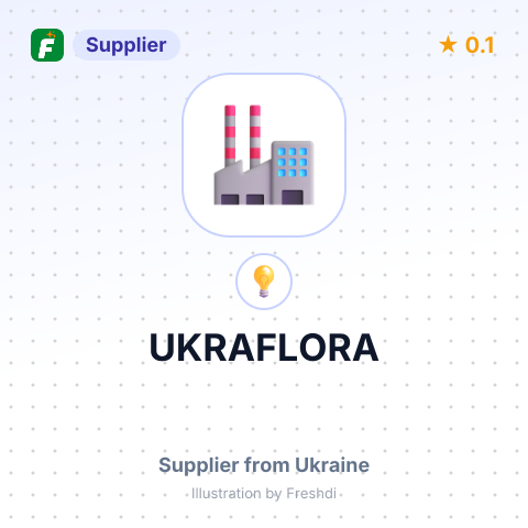 UKRAFLORA – summary card, no photo uploaded yet