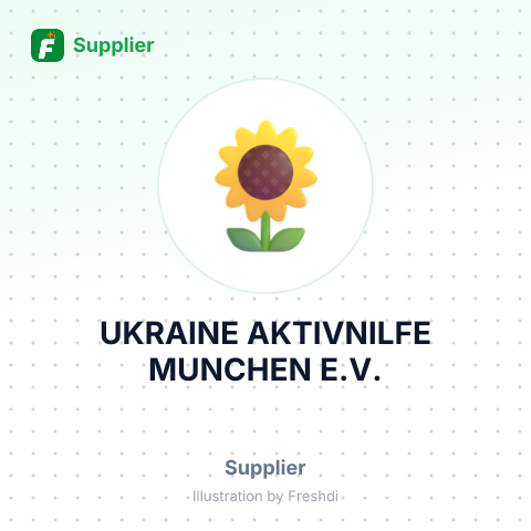 UKRAINE AKTIVNILFE MUNCHEN E.V. – summary card, no photo uploaded yet