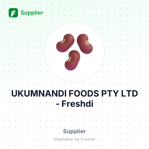 UKUMNANDI FOODS PTY LTD – summary card, no photo uploaded yet