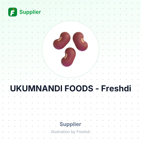 UKUMNANDI FOODS – summary card, no photo uploaded yet