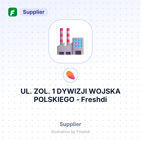 UL. ZOL. 1 DYWIZJI WOJSKA POLSKIEGO – summary card, no photo uploaded yet