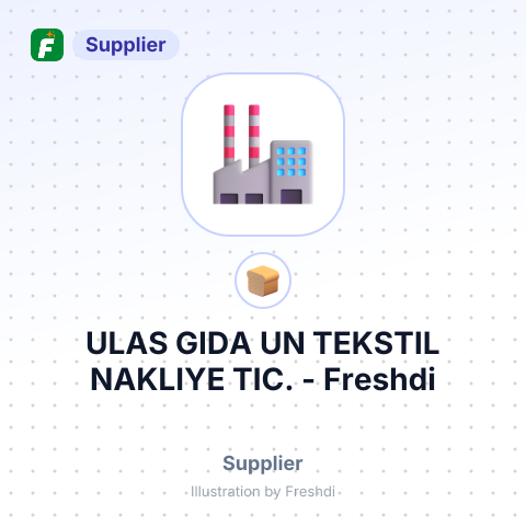 ULAS GIDA UN TEKSTIL NAKLIYE TIC. – summary card, no photo uploaded yet
